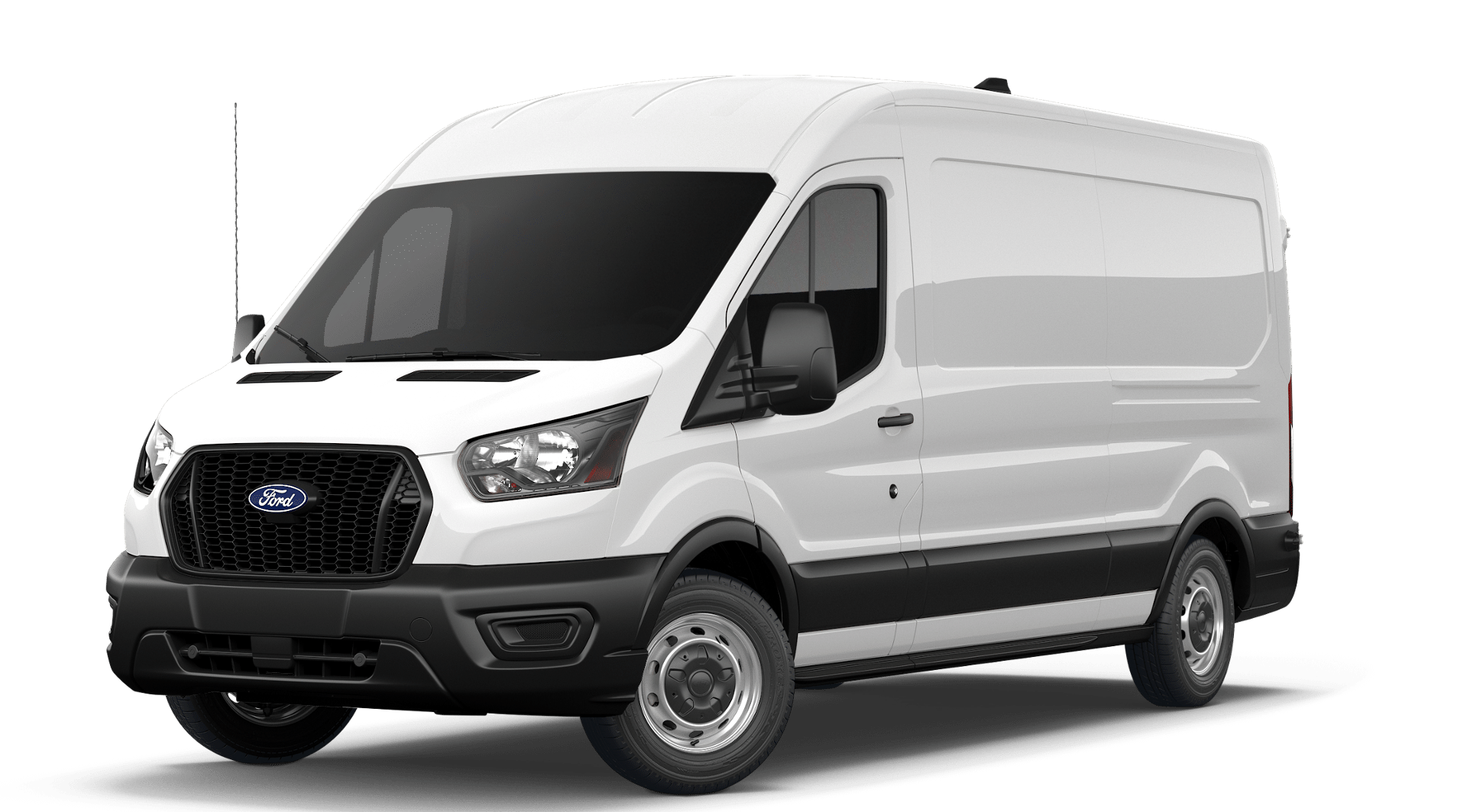 Oxford White 2027 Ford Transit Cargo Van Rear-Wheel Drive