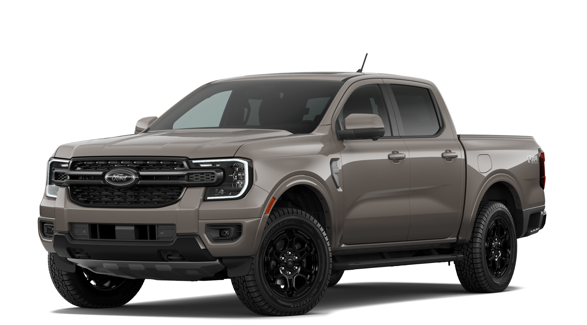 Gray (Marsh Grey) 2026 Ford Ranger Pickup Truck Four-Wheel Drive Automatic